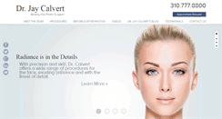 Desktop Screenshot of drcalvert.com